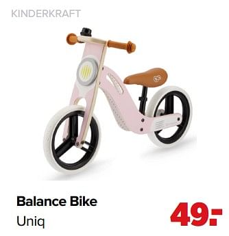 Aanbiedingen Balance bike uniq - Kinderkraft - Geldig van 01/02/2021 tot 27/02/2021 bij Baby-Dump
