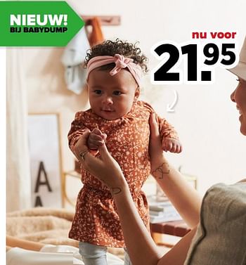 Aanbiedingen T-shirt - Huismerk - Baby-Dump - Geldig van 01/02/2021 tot 27/02/2021 bij Baby-Dump