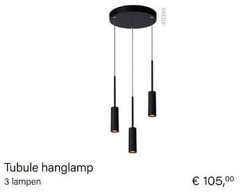 Aanbiedingen Tubule hanglamp 3 lampen - Lucide - Geldig van 15/02/2021 tot 31/03/2021 bij Multi Bazar