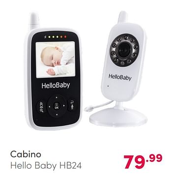 Aanbiedingen Cabino hello baby hb24 - Cabino - Geldig van 07/02/2021 tot 13/02/2021 bij Baby & Tiener Megastore