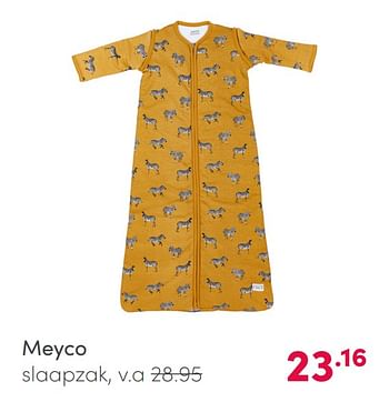 Aanbiedingen Meyco slaapzak - Meyco - Geldig van 07/02/2021 tot 13/02/2021 bij Baby & Tiener Megastore