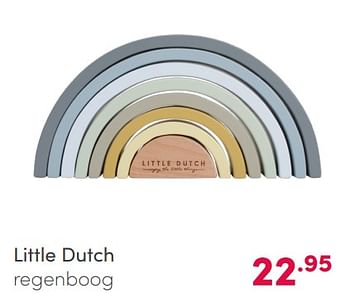 Aanbiedingen Little dutch regenboog - Little Dutch - Geldig van 07/02/2021 tot 13/02/2021 bij Baby & Tiener Megastore