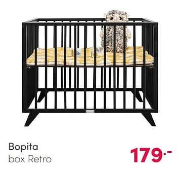 Aanbiedingen Bopita box retro - Bopita - Geldig van 07/02/2021 tot 13/02/2021 bij Baby & Tiener Megastore