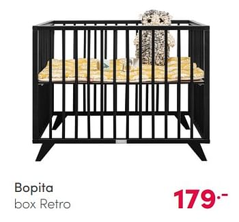 Aanbiedingen Bopita box retro - Bopita - Geldig van 14/02/2021 tot 20/02/2021 bij Baby & Tiener Megastore