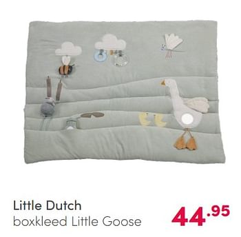 Aanbiedingen Little dutch boxkleed little goose - Little Dutch - Geldig van 14/02/2021 tot 20/02/2021 bij Baby & Tiener Megastore
