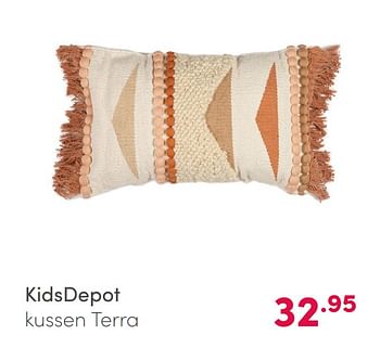 Aanbiedingen Kidsdepot kussen terra - KidsDepot  - Geldig van 14/02/2021 tot 20/02/2021 bij Baby & Tiener Megastore