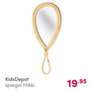 Aanbiedingen Kidsdepot spiegel mikki - KidsDepot  - Geldig van 14/02/2021 tot 20/02/2021 bij Baby & Tiener Megastore