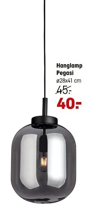 Aanbiedingen Hanglamp pegasi - Huismerk - Kwantum - Geldig van 15/02/2021 tot 28/02/2021 bij Kwantum