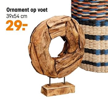 Aanbiedingen Ornament op voet - Huismerk - Kwantum - Geldig van 15/02/2021 tot 28/02/2021 bij Kwantum