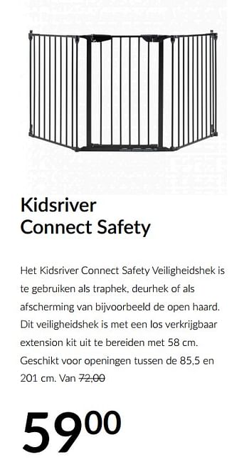 Aanbiedingen Kidsriver connect safety - Kidsriver - Geldig van 16/02/2021 tot 15/03/2021 bij Babypark