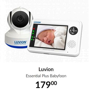 Aanbiedingen Luvion essential plus babyfoon - Luvion - Geldig van 16/02/2021 tot 15/03/2021 bij Babypark