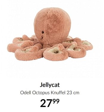 Aanbiedingen Jellycat odell octopus knuffel - Jellycat - Geldig van 16/02/2021 tot 15/03/2021 bij Babypark