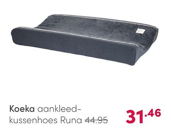 Aanbiedingen Koeka aankleedkussenhoes runa - Koeka - Geldig van 21/02/2021 tot 27/02/2021 bij Baby & Tiener Megastore