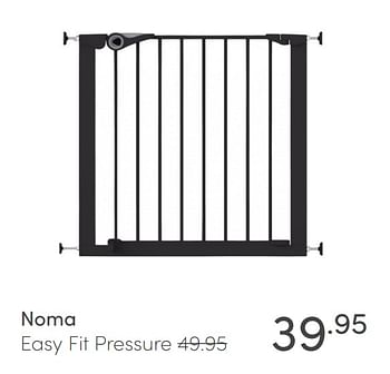 Aanbiedingen Noma easy fit pressure - Noma  - Geldig van 21/02/2021 tot 27/02/2021 bij Baby & Tiener Megastore