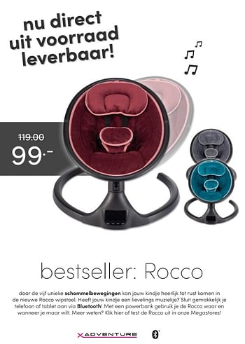 Aanbiedingen Bestseller: rocco - Xadventure - Geldig van 21/02/2021 tot 27/02/2021 bij Baby & Tiener Megastore