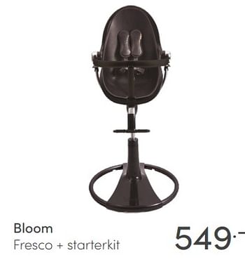 Aanbiedingen Bloom fresco + starterkit - Bloom - Geldig van 21/02/2021 tot 27/02/2021 bij Baby & Tiener Megastore