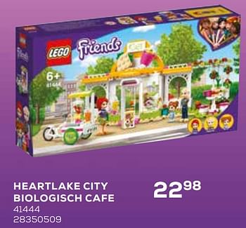 Aanbiedingen Heartlake city biologisch cafe 41444 - Lego - Geldig van 23/02/2021 tot 23/03/2021 bij Supra Bazar