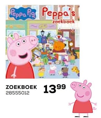 Aanbiedingen Zoekboek - Peppa  Pig - Geldig van 23/02/2021 tot 23/03/2021 bij Supra Bazar