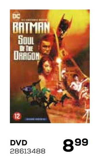 Aanbiedingen Batman soul of the dragon dvd - Huismerk - Supra Bazar - Geldig van 23/02/2021 tot 23/03/2021 bij Supra Bazar