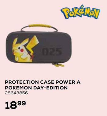 Aanbiedingen Protection case power a pokemon day-edition - Nintendo - Geldig van 23/02/2021 tot 23/03/2021 bij Supra Bazar