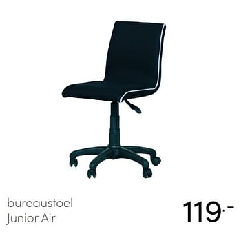 Aanbiedingen Bureaustoel junior air - Huismerk - Baby &amp; Tiener Megastore - Geldig van 28/02/2021 tot 20/03/2021 bij Baby & Tiener Megastore