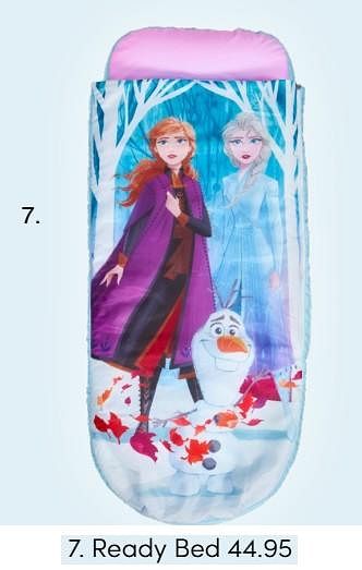 Aanbiedingen Ready bed - Disney  Frozen - Geldig van 28/02/2021 tot 20/03/2021 bij Baby & Tiener Megastore