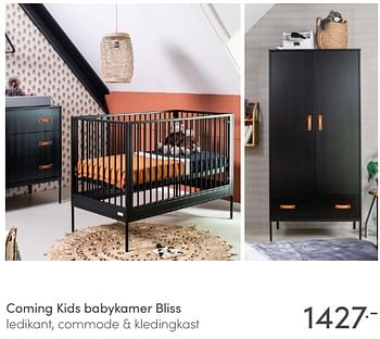 Aanbiedingen Coming kids babykamer bliss - Coming Kids - Geldig van 28/02/2021 tot 06/03/2021 bij Baby & Tiener Megastore