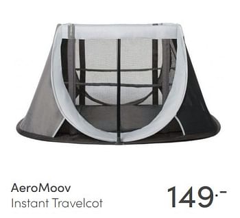 Aanbiedingen Aeromoov instant travelcot - Aeromoov - Geldig van 28/02/2021 tot 06/03/2021 bij Baby & Tiener Megastore
