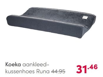 Aanbiedingen Koeka aankleedkussenhoes runa - Koeka - Geldig van 28/02/2021 tot 06/03/2021 bij Baby & Tiener Megastore