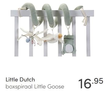 Aanbiedingen Little dutch boxspiraal little goose - Little Dutch - Geldig van 28/02/2021 tot 06/03/2021 bij Baby & Tiener Megastore