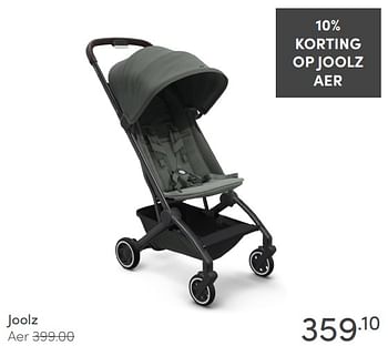 Aanbiedingen Joolz aer - Joolz - Geldig van 28/02/2021 tot 06/03/2021 bij Baby & Tiener Megastore