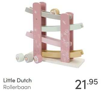 Aanbiedingen Little dutch rollerbaan - Little Dutch - Geldig van 28/02/2021 tot 06/03/2021 bij Baby & Tiener Megastore
