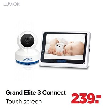 Aanbiedingen Luvion grand elite 3 connect touch screen - Luvion - Geldig van 01/03/2021 tot 20/03/2021 bij Baby-Dump