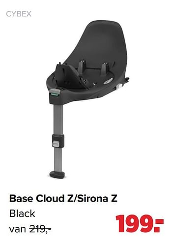 Aanbiedingen Base cloud z-sirona z black - Cybex - Geldig van 01/03/2021 tot 20/03/2021 bij Baby-Dump