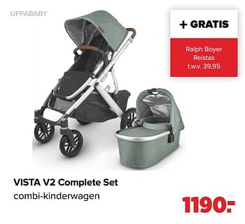 Aanbiedingen Vista v2 complete set combi-kinderwagen - Uppababy - Geldig van 01/03/2021 tot 20/03/2021 bij Baby-Dump