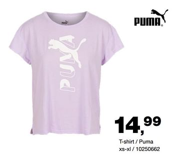 Aanbiedingen T-shirt - puma - Puma - Geldig van 12/03/2021 tot 28/03/2021 bij Bristol