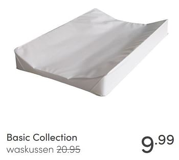 Aanbiedingen Basic collection waskussen - Basic Collection - Geldig van 07/03/2021 tot 13/03/2021 bij Baby & Tiener Megastore