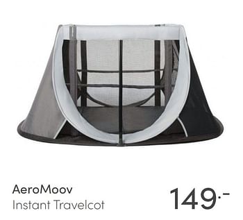 Aanbiedingen Aeromoov instant travelcot - Aeromoov - Geldig van 07/03/2021 tot 13/03/2021 bij Baby & Tiener Megastore