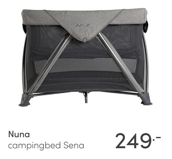 Aanbiedingen Nuna campingbed sena - Nuna - Geldig van 07/03/2021 tot 13/03/2021 bij Baby & Tiener Megastore