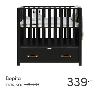 Aanbiedingen Bopita box kai - Bopita - Geldig van 07/03/2021 tot 13/03/2021 bij Baby & Tiener Megastore