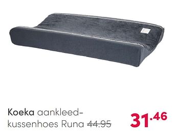 Aanbiedingen Koeka aankleedkussenhoes runa - Koeka - Geldig van 07/03/2021 tot 13/03/2021 bij Baby & Tiener Megastore