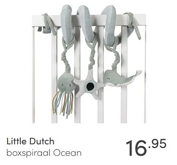Aanbiedingen Little dutch boxspiraal ocean - Little Dutch - Geldig van 07/03/2021 tot 13/03/2021 bij Baby & Tiener Megastore
