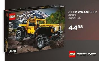 Aanbiedingen Jeep wrangler - Lego - Geldig van 16/03/2021 tot 20/04/2021 bij Supra Bazar