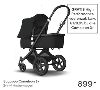 Aanbiedingen Bugaboo cameleon 3+ 2-in-1 kinderwagen - Bugaboo - Geldig van 14/03/2021 tot 20/03/2021 bij Baby & Tiener Megastore