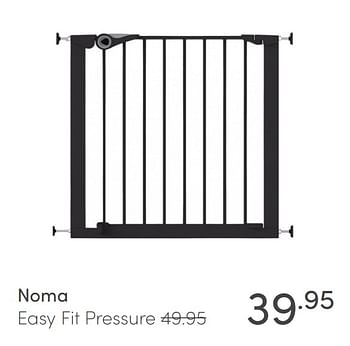 Aanbiedingen Noma easy fit pressure - Noma  - Geldig van 14/03/2021 tot 20/03/2021 bij Baby & Tiener Megastore