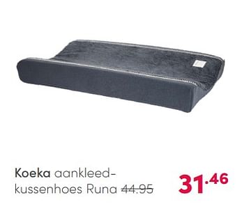 Aanbiedingen Koeka aankleedkussenhoes runa - Koeka - Geldig van 14/03/2021 tot 20/03/2021 bij Baby & Tiener Megastore