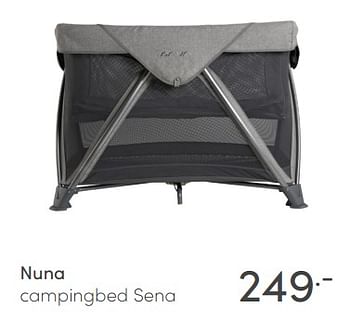 Aanbiedingen Nuna campingbed sena - Nuna - Geldig van 14/03/2021 tot 20/03/2021 bij Baby & Tiener Megastore