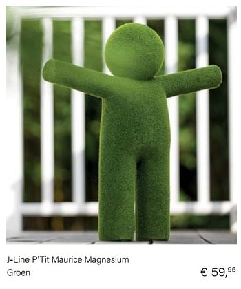 Aanbiedingen J-line p`tit maurice magnesium - J-line - Geldig van 14/03/2021 tot 31/05/2021 bij Multi Bazar