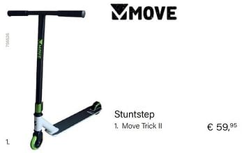 Aanbiedingen Stuntstep move trick ii - Move - Geldig van 14/03/2021 tot 31/05/2021 bij Multi Bazar