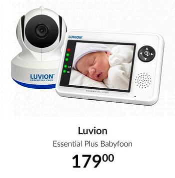 Aanbiedingen Luvion essential plus babyfoon - Luvion - Geldig van 16/03/2021 tot 12/04/2021 bij Babypark